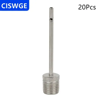 [COD] CISWGE AUTOPARTS 10 20 50 cái thể thao bóng bơm bơm kim cho bóng đá bóng rổ bóng đá Inflatable Air van Adaptor thép không gỉ bơm Pi