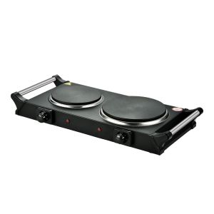 Double Electric Furnace Hot Plate Cooktop Electric Burner Portable Hot Plate Travel Cook Stove