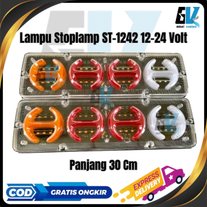 Lampu Variasi Stoplamp Rem Sein Belakang Variasi Mobil L300 Carry Pickup Truk 12-24 Volt ST-1242