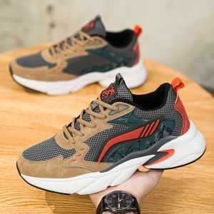 Socrs Giày thể thao nam thời trang thoáng khí không trơn trượt mềm Giày thể thao cỡ lớn lưới 46 47 48