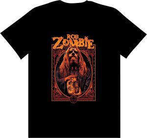 Baju kaos tengkorak dewasa terbaru ROB ZOMBIE DTFBIGC78226