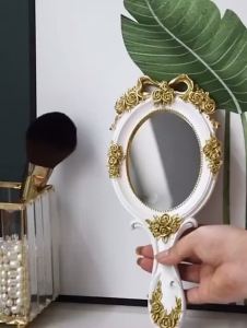 Vintage Classy Elegant Hand Mirror Vanity Royal