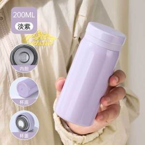 TUMBLER TERMOS MINI VACUUM CUP HOT & COOL 200 ML STAINLESS STEEL 304 / COFFEE TUMBLER / TERMOS TAHAN PANAS & DINGIN