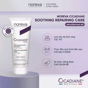 Kem dưỡng phục hồi da NOREVA CICADIANE CREAM SOOTHING REPAIRING CARE 40ML