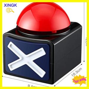 XINGK 2023 New Game Answer Buzzer Alarm Button With Sound Light Trivia Quiz Got Talent Buzzer
