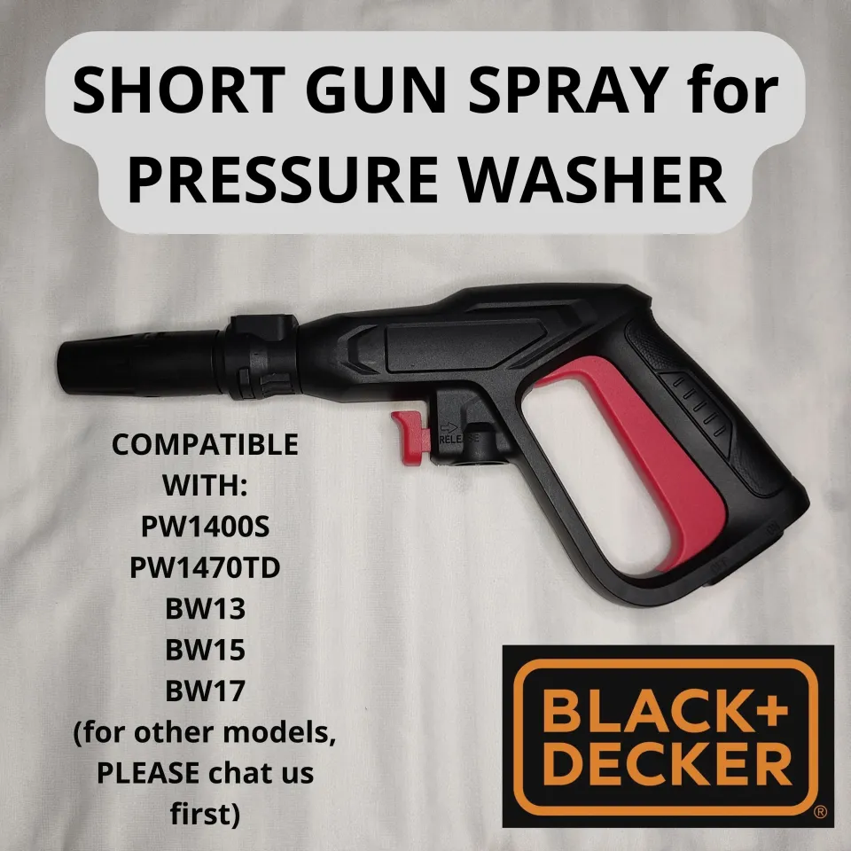 BLACK AND DECKER Pressure Washer SHORT GUN Replacement Spray Wand