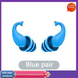 Graceful Anti Noise Silicone Earplugs Waterproof Swimming Ear Plugs For Sleeping Diving Surf Soft Comfort Natation Swimming Ear Protector