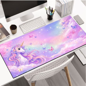 1 Pc Unicorn Large Mouse Pad computer mat Desk Mat keyboard mat Office Table Mat for girl