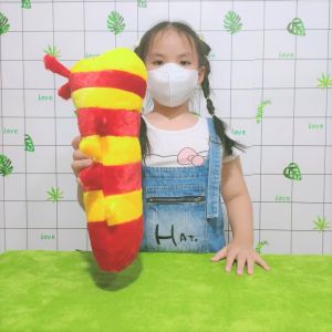 GẤU BÔNG SÂU LÔNG NHỎ 40CM CHO BÉ 1 TUỔI