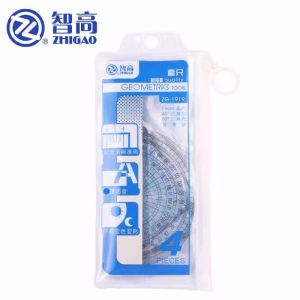 Mathematical Geometry Ruler Set Clear Triangle Protractor Straight Ruler Drawing Tools 1919  Set Pembaris Geometri Murid Pembaris Lurus Segi Tiga Pengukur Sudut Sekolah Premium Quality