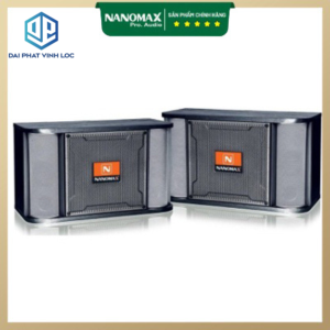 Đôi Loa Nằm Nanomax S-425 Công suất 400w Bass 25cm - Nghe Nhạc Hát Karaoke Hàng Chính Hãng - Tặng 2 Mic Bluetooth - Đại Phát Vĩnh Lộc
