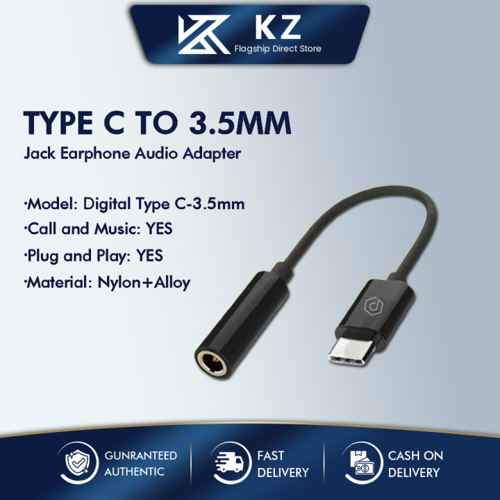 USB Type C to Female Headphone Jack Adapter USB C to Aux