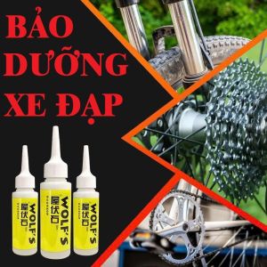 Dầu tra xích xe đạp 50ML WOLFS xe đạp thể thao Chính Hãng WOLFS