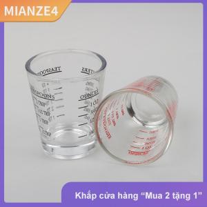 [COD] MIANZE4 1PC 30 ml thủy tinh đo cup với quy mô bắn thủy tinh lỏng thủy tinh ounce cup