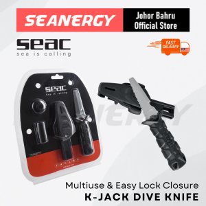 Seac K-Jack Diver Knife Dive Knife K Jack for Scuba Diving