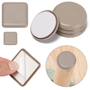 4pcs Furniture Sliders Easy Move Slip Mat Anti Scratch Heavy Furniture Thickened Moving Pad Floor Protector Mat Noise Reduce h260612