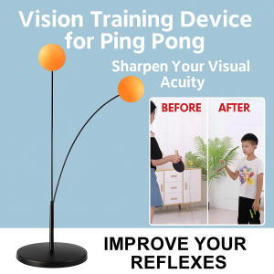 Hot Selling Elastic Soft Axis Table Tennis Trainer for All Year Round Family Youth and Kids Durable Rubber Elastic Soft Shaft