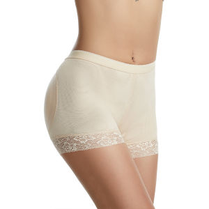 Women Butt Lifter Padded Lace Panties High Waist Hip Enhancer Pads Shorts Seamless Underwear Tummy Control Boyshort Body Shaper