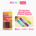 Jup Jup Probiotics Mouthwash 10mlx12pcs (Provide Fresh Breath up to 8hrs, Refreshes the Breath). 