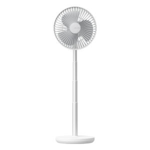JISULIFE Desk Fan Wireless Fans Table Portable USB Stand Extendable 8000mAh Battery Type C Fast Charging 5 Fan mode
