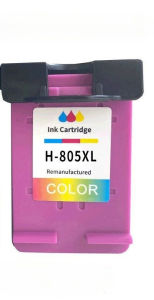 Compatible HP 805XL Black & Color Ink Cartridges (New Chip Ink Level Display) Replacement for HP DeskJet 1210 1212 2330 2332 2720 2721 2722 2723 2729 Printers Black 600 Pages/Color 450 Pages
