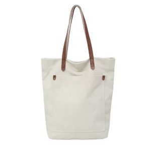 กระเป๋าใส่ชั้นเรียนของนักเรียนกระเป๋าถือโท้ทอเนกประสงค์สำหรับผู้ชายกระเป๋าผ้าใบแฟชั่นย้อนยุคความจุมากกระเป๋าสะพายผู้ชายบุคลิก