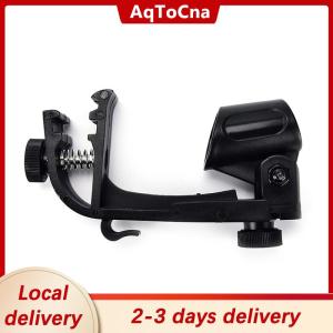 [COD] AqToCna Ship within 24 hours 1pc Plastic Adjustable Clip On Drum Rim Shock Mount Microphone Mic Clamp Holder