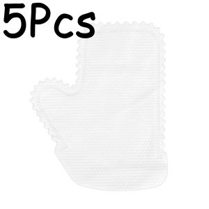 【On Sale】5Pcs Disposable Lazy Anti Static Dust Removal Rag Glove Household Non-woven Fabric Scouring Tools Cleaning Gloves
