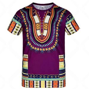 [Local Stock] ZEEMIN African Traditional Pattern T-Shirts 3D Print Men Summer Short Sleeve T Shirt Harajuku Retro Ethnic Style Tees Top Men Clothing