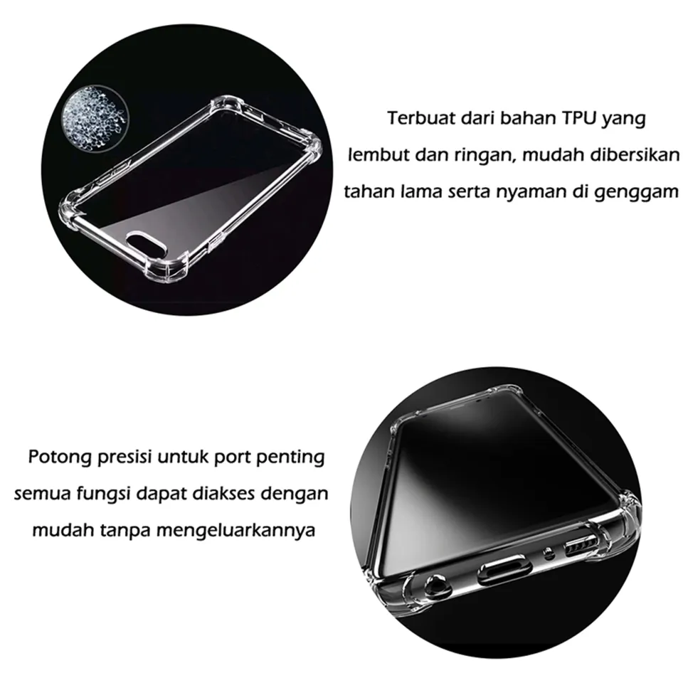 SOFTCASE ANTI CRACK XIAOMI REDMI PRO MI A2 LITE MI A2 MI