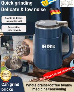 Grinder Rapid Heat Dissipation Steel Cutter Head Wall Breaker Quiet Grinding Is Easy Compact Capacity