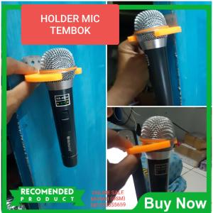 G151 ORIGINAL Holder mic tembok dinding mik microphone pegangan gantungan mikrophone pegangan stand