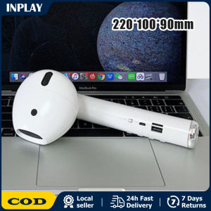 Giant Earphone Mode Speaker Wireless Bluetooth Headset Player Portable 5W Speaker Stereo Music Loudspeaker FM Radio Soundbar