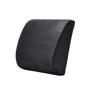 HOMEC เบาะรองนั่ง เบาะพิงหลัง เบาะรองนั่งทำงาน เบาะรองเก้าอี้ ลดอาการปวดเมื่อย เมมโมรี่โฟมแท้ 100% ใช้ได้กับเก้าอี้หลากหลาย Cushion