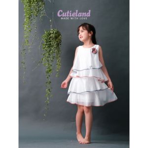 Cutieland - Đầm tơ 4 tầng