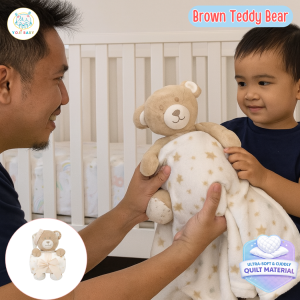 Yoji Baby Cuddly Plush Toy & Blanket Set Ultra-Soft Polyester Baby to Kids Cuddle Toy