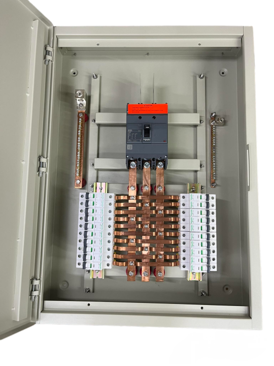 Panel Board 125A 3 Pole MCCB Main and 20 Branches 1 Pole iC60N with ...