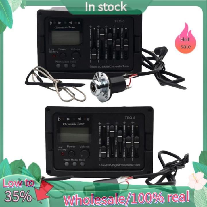 5 Band Acoustic Guitar Preamp EQ Equalizer Classical Acoustic Guitar