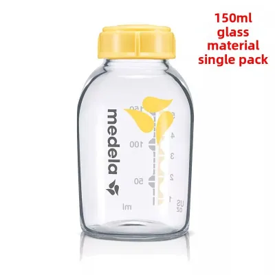 [SG ready stock]Medela Breast Milk Glass Bottle BPA Free Formula Bottles Milk Storage Bottles Baby Bottle 250ml/150ml