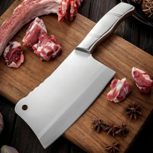 DAO CHẶT XƯƠNG JAPAN ASAKH 999 INOX NGUYÊN KHỐI CAO CẤP DAO CHẶT THÉP KHÔNG GỈ