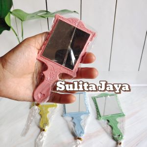 isi 50 pcs - souvenir pernikahan kaca kotak warna kemasan plastik + gratis kartu ucapan terima kasih