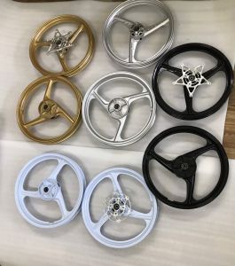 Mâm vành đúc 3 cây cho Honda Sonic ráp zin theo xe không chế cháo hàng