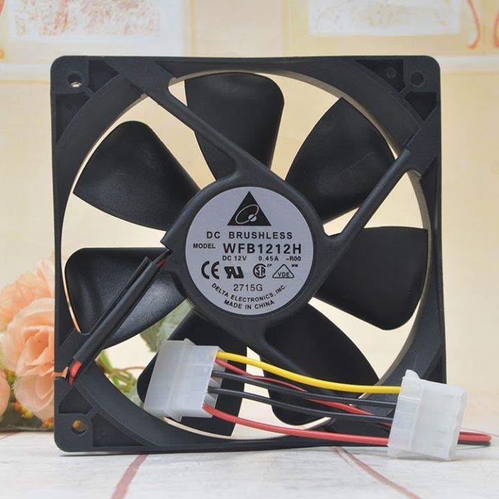 Ventilateur PC Delta AFB0512HHB 12V 0.20A - Taille 50x50x15mm - Pour Serveur - Neuf
