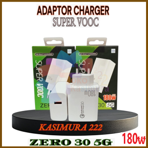 Adaptor Charger For INF ZERO 30 5G 180W Batok Adapter Kepala Casan Hp Super Vooc Fast Charging