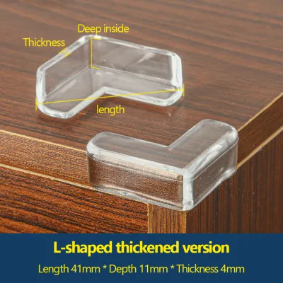 3M Silicone Anti-collision Table Angle Protector Baby Child Safety Soft Transparent Crash Corner Cover