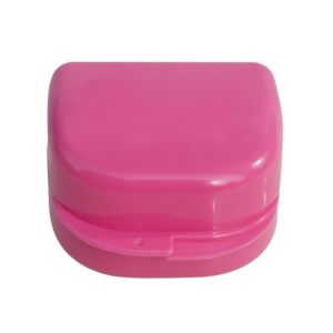 OWMXZL Travel Dental Retainer Case Ventilated Lid Compact Mouth Guard Case Portable Durable Denture Storage Container For Denture