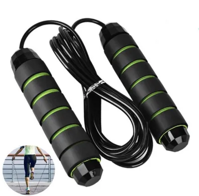 Muscle Club Adjustable Skipping Rope Tangle-free Jump Rope Fitness Rope Skipping Sports Rope Steel Wire Rope