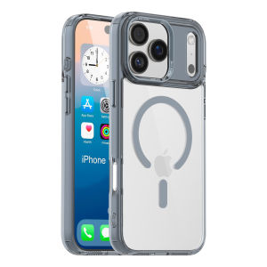 iPhone 17 Color Magnetic Phone Case - Acrylic Transparent - iPhone 16 Pro Max Anti-Drop Protection Case
