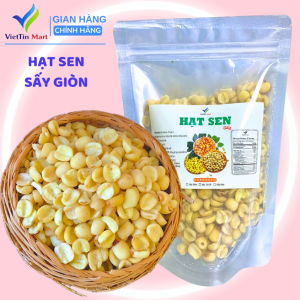 Hạt Sen Sấy Giòn Vỡ Đôi VietTin Mart 250g