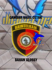 BAINTELKAM STIKER BAINTELKAM HOLOGRAM VINYL STIKER TEMPEL DALAM KACA STIKER POLRI